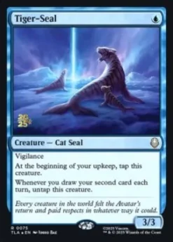 Tiger-Seal (foil) - Avatar: The Last Airbender Prerelease Promo's