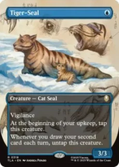 Tiger-Seal (foil) (borderless) - Avatar: The Last Airbender Varianten