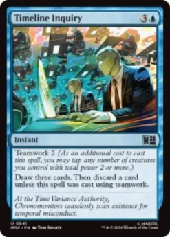 Timeline Inquiry - Marvel Super Heroes Commander