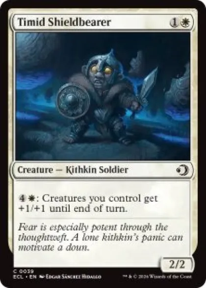 Timid Shieldbearer - Lorwyn Eclipsed