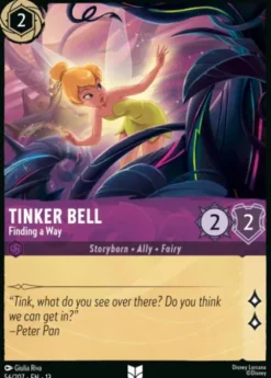 Tinker Bell, Finding a Way (foil) - Attack of the Vine