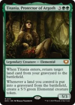 Titania, Protector of Argoth - Edge of Eternities Commander