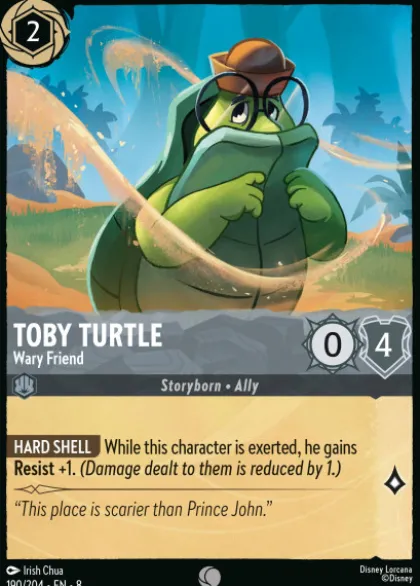 Toby Turtle, Wary Friend (foil) - Reign of Jafar