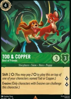 Tod & Copper, Best of Friends (foil) - Attack of the Vine