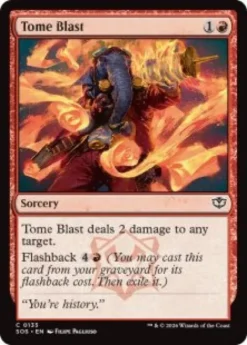Tome Blast (foil) - Secrets of Strixhaven