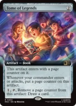Tome of Legends (extended art) - Marvel Super Heroes Commander Varianten