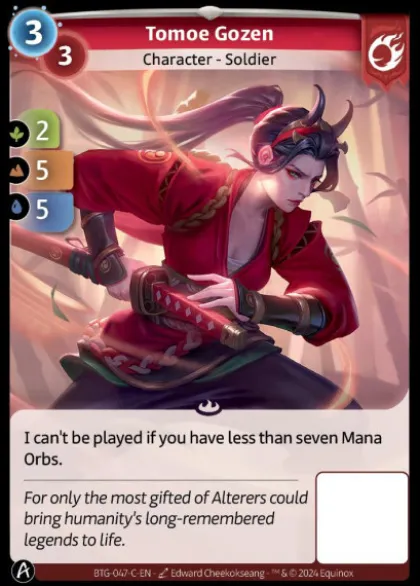 Tomoe Gozen (C) - Altered Kickstarter