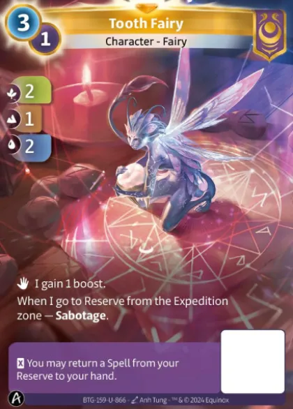Tooth Fairy (U-866) - Altered Kickstarter Uniques