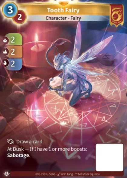 Tooth Fairy (U-5168) - Altered Non-Kickstarter Uniques