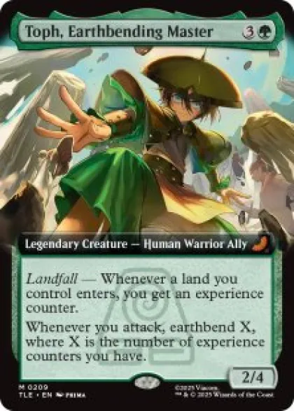 Toph, Earthbending Master (extended art) - Avatar: The Last Airbender Eternal Varianten