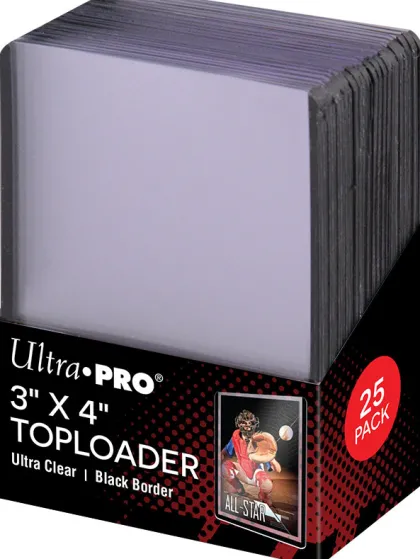 Toploaders Black Border (25 stuks)