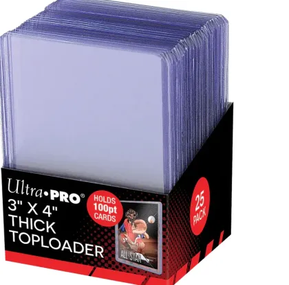 Toploaders Super Thick 100pt Clear (25 stuks)