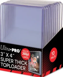 Toploaders Super Thick 260pt Clear (10 stuks)