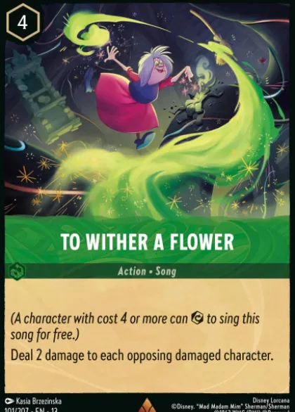 To Wither a Flower - Attack of the Vine
