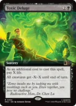 Toxic Deluge (extended art) - Marvel Super Heroes Commander Varianten