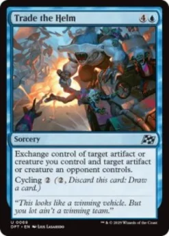 Trade the Helm (foil) - Aetherdrift