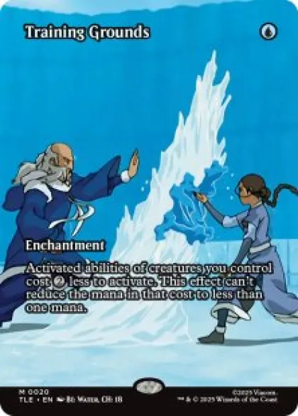Training Grounds (foil) (borderless) - Avatar: The Last Airbender Eternal Varianten