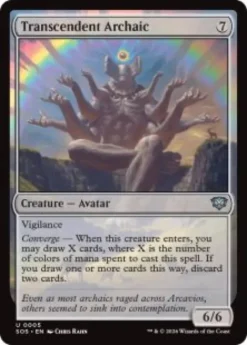 Transcendent Archaic (foil) - Secrets of Strixhaven