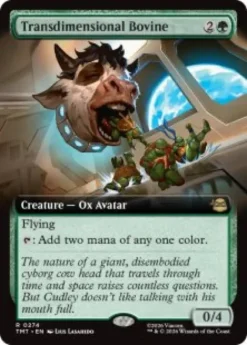 Transdimensional Bovine (extended art) - Teenage Mutant Ninja Turtles Varianten