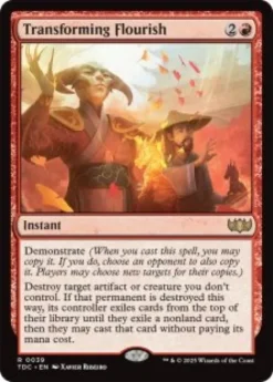 Transforming Flourish - Tarkir: Dragonstorm Commander