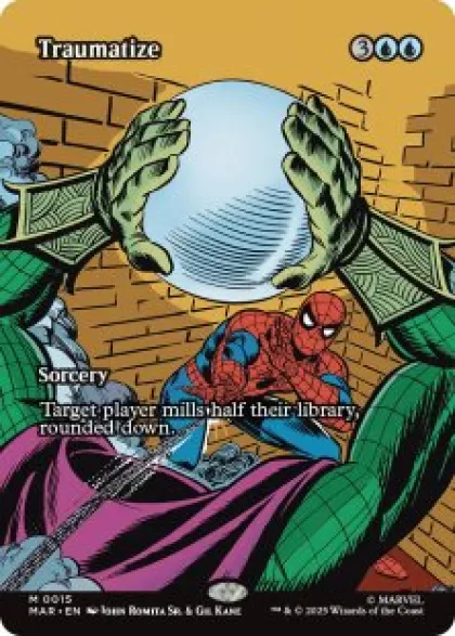 Traumatize (#15) (foil) (borderless) - Marvel