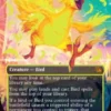 Traveling Chocobo (#551a) (Neon Ink Yellow) (foil) (borderless) - Final Fantasy Varianten