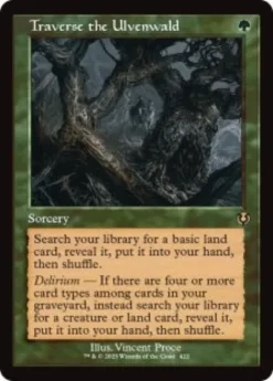 Traverse the Ulvenwald (foil) (showcase) - Innistrad Remastered Varianten