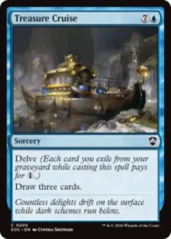 Treasure Cruise - Secrets of Strixhaven Commander