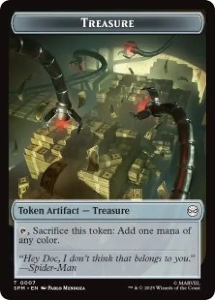 Treasure Token (foil) - Marvel's Spider-Man