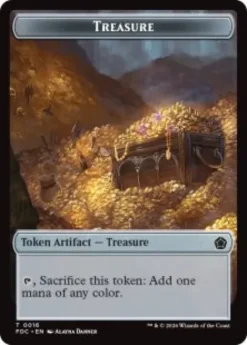Treasure token - Foundations Commander Decks