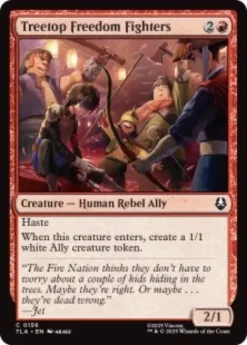 Treetop Freedom Fighters (foil) - Avatar: The Last Airbender
