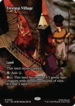 Treetop Village (foil) (borderless) - Avatar: The Last Airbender Eternal Varianten