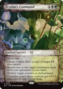 Trystan's Command (foil) (showcase) - Lorwyn Eclipsed Varianten