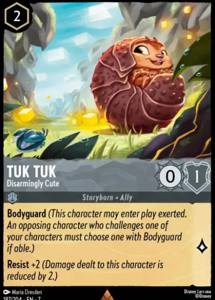 Tuk Tuk, Disarmingly Cute (foil) - Archazia’s Island