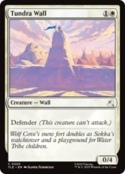 Tundra Wall (#220) (foil) - Avatar: The Last Airbender Eternal