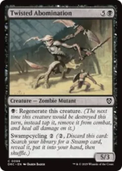 Twisted Abomination - Aetherdrift Commander