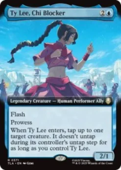 Ty Lee, Chi Blocker (foil) (extended art) - Avatar: The Last Airbender Varianten
