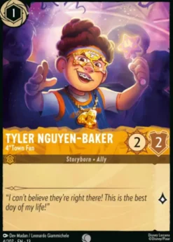 Tyler Nguyen-Baker, 4*Town Fan (foil) - Attack of the Vine
