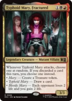 Typhoid Mary, Fractured (surge foil) - Marvel Super Heroes Commander