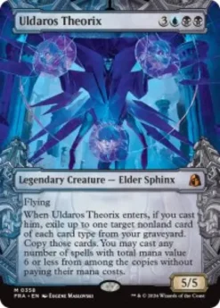 Uldaros Theorix (#358) (foil) (showcase) - Reality Fracture Varianten
