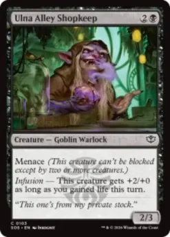 Ulna Alley Shopkeep (foil) - Secrets of Strixhaven