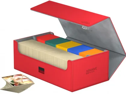 Ultimate Guard ArkHive Flip Case 800+ Red