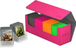 Ultimate Guard ArkHive Flip Case 400+ Pink