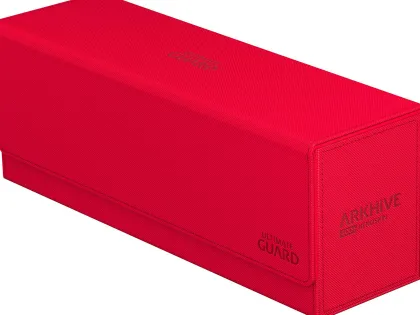 Ultimate Guard ArkHive 400+ XenoSkin Monocolor Red