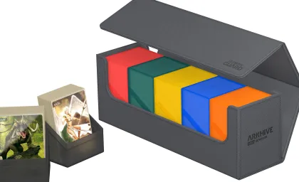 Ultimate Guard ArkHive 400+ XenoSkin Monocolor Grey