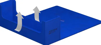 Ultimate Guard ArkHive 400+ XenoSkin Monocolor Blue