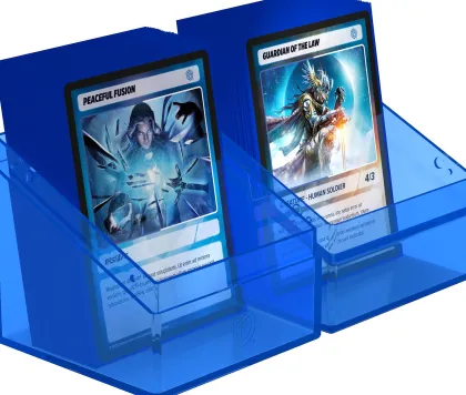 Ultimate Guard - Boulder Deck Case 100+ Clear: Sapphire