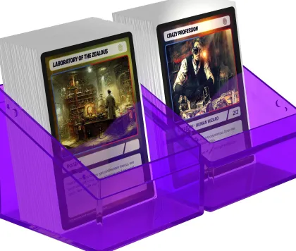 Ultimate Guard - Boulder Deck Case 100+ Clear: Amethyst