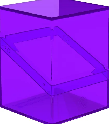 Ultimate Guard - Boulder Deck Case 100+ Clear: Amethyst