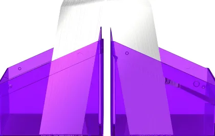 Ultimate Guard - Boulder Deck Case 100+ Clear: Amethyst